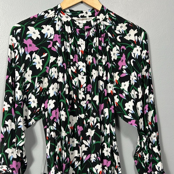 Veronica Beard Long/ Maxi Floral Relaxed Belted Dress size 2 - Picture 13 of 14